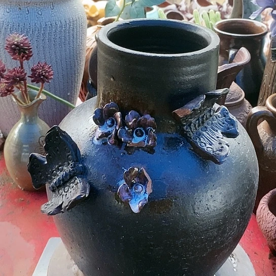 【闪购商品】紫砂花盆13.31花盆瑕疵无孔