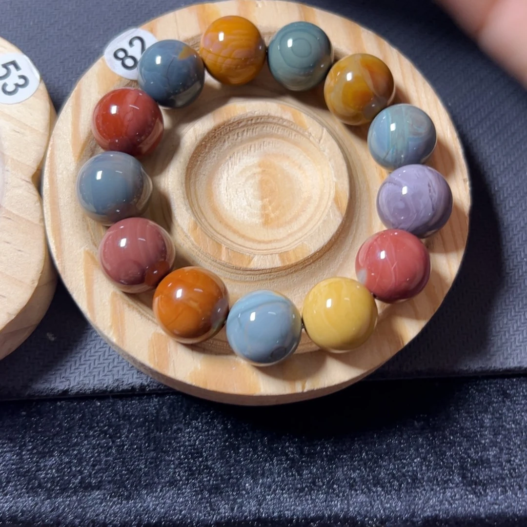 澜***猫石英质玉未镶嵌手链21