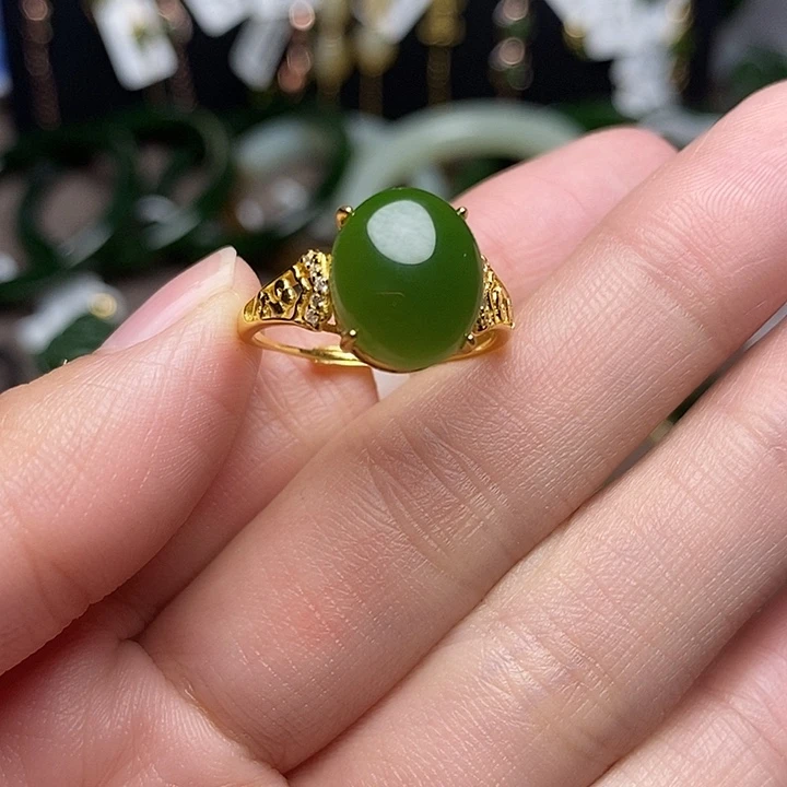 和田玉银S925镶嵌颈饰