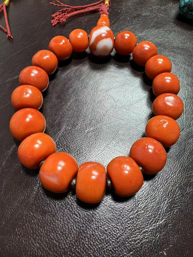 藏传南红手持，大尺寸