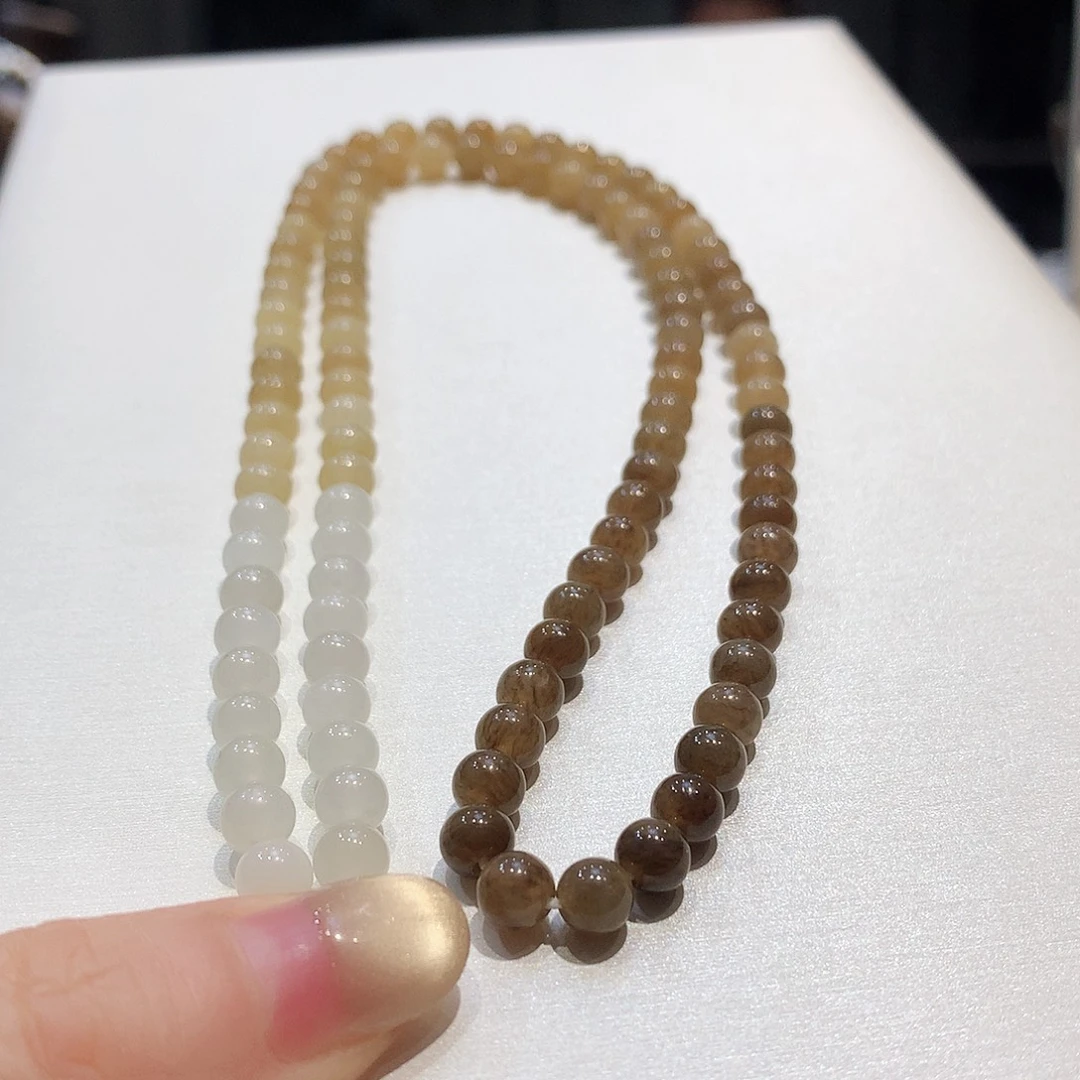 和田玉未镶嵌项链