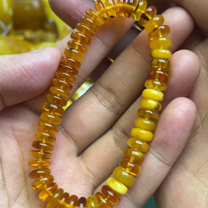 琥珀未镶嵌珠宝奇石