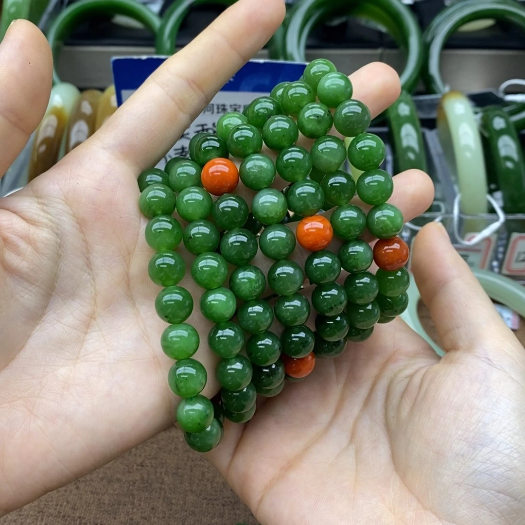 手串未镶嵌和田玉卡10