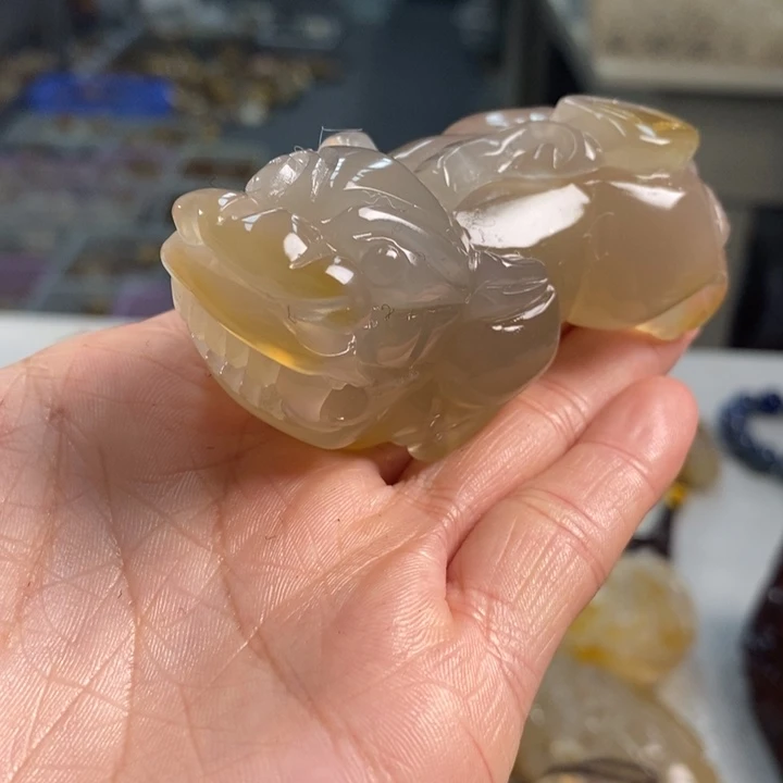 玛瑙/玉髓吊坠(不含链)未镶嵌