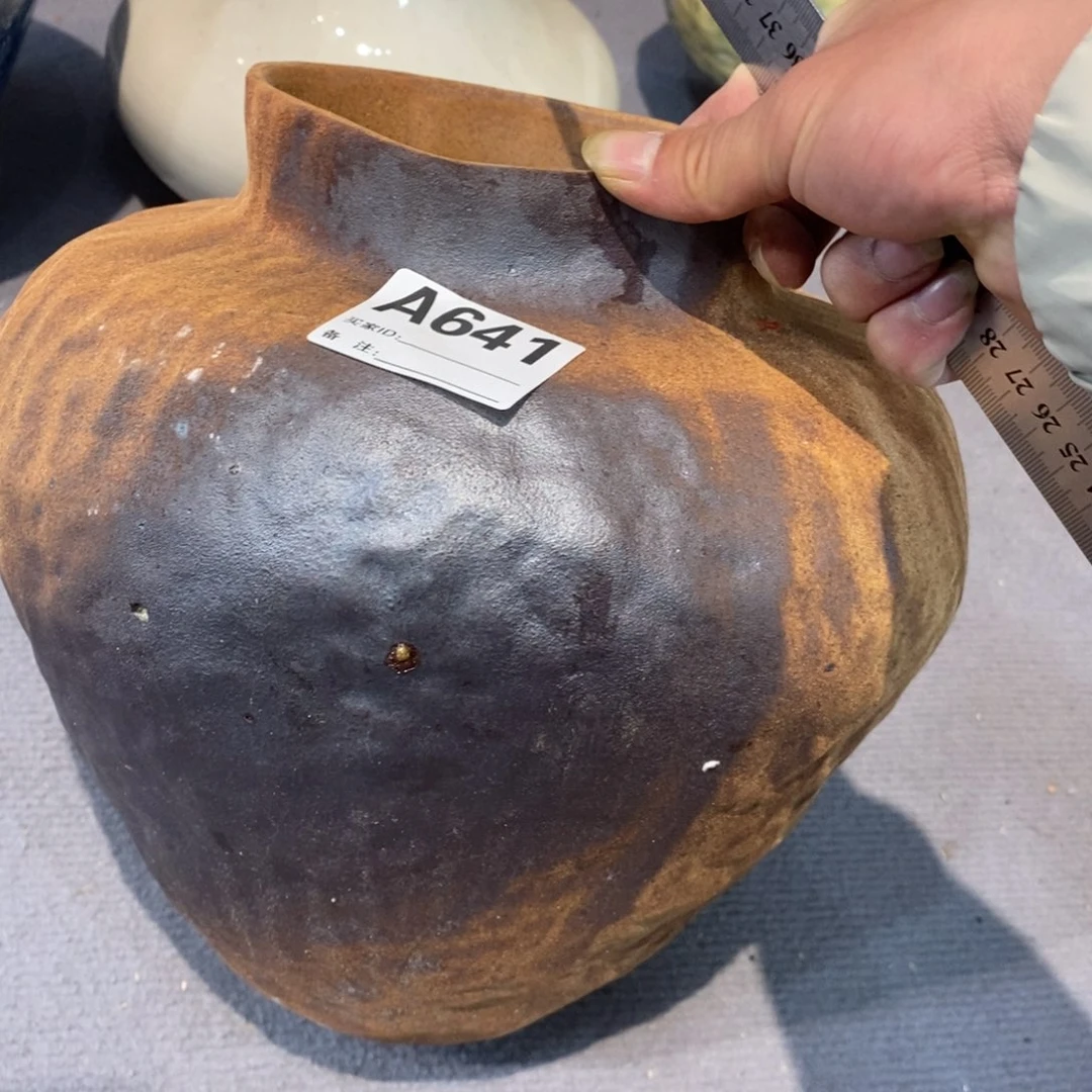 陶瓷景德镇陶瓷高温花瓶微霞