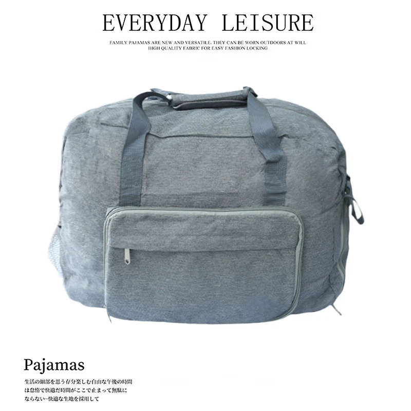 新款单肩大容量30L多功能收纳包02242干湿分离可折叠便携户外旅行