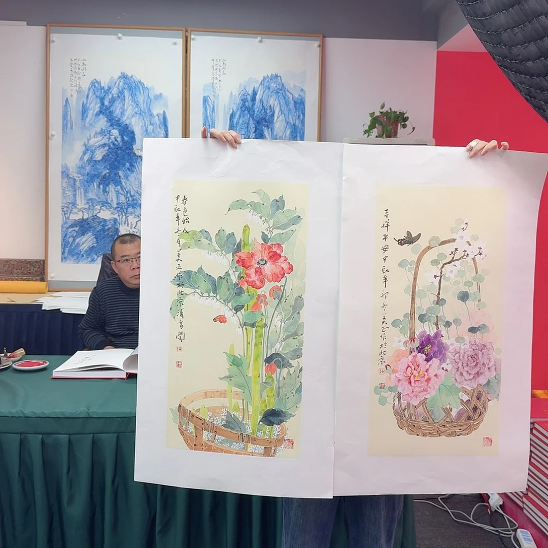 国画多次参加国内外大型展览交流