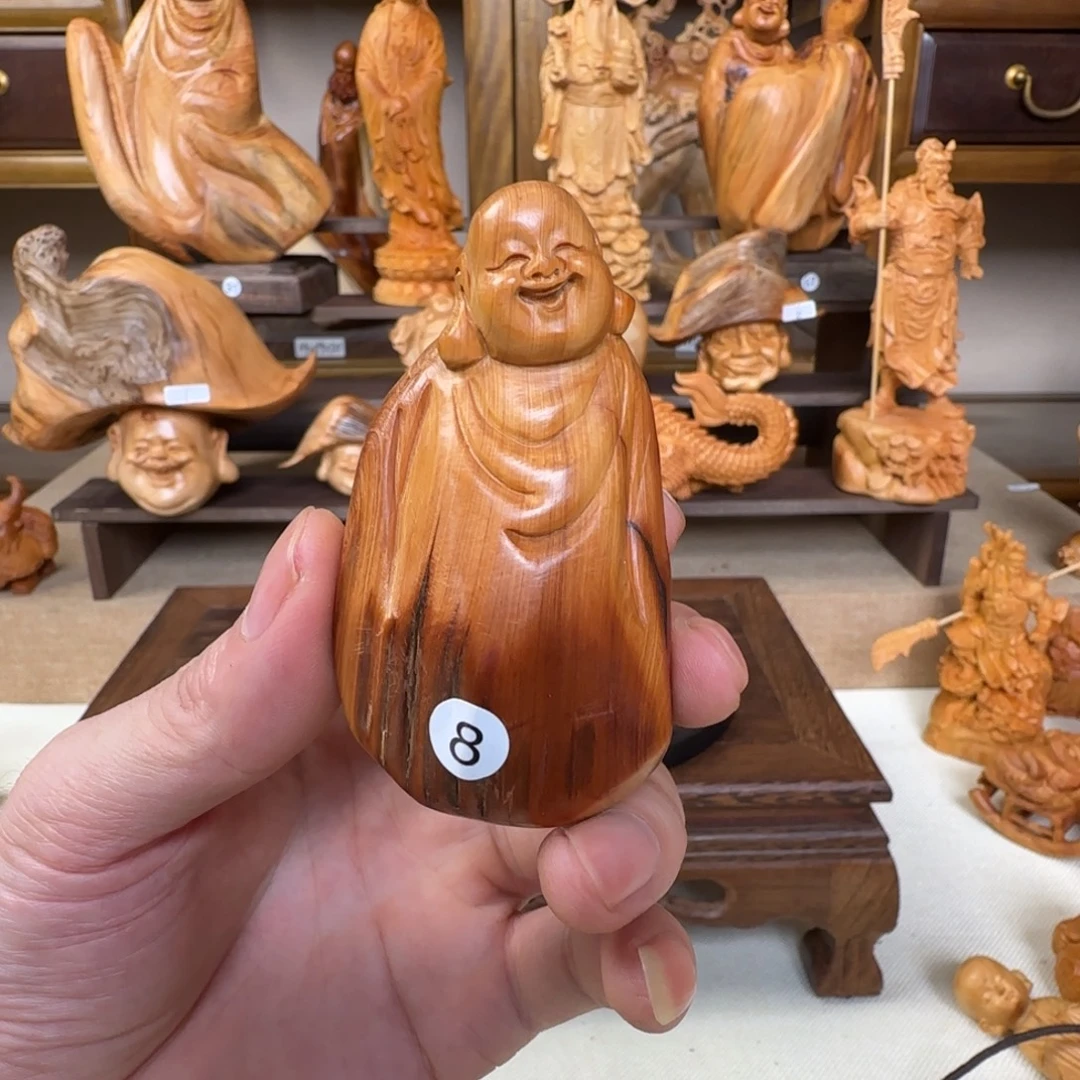 崖柏小木匠艺雕一物一拍