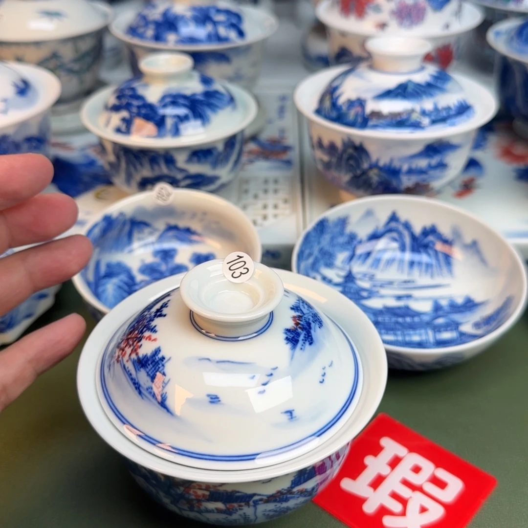 抖音陶瓷闪购纯手工手绘103