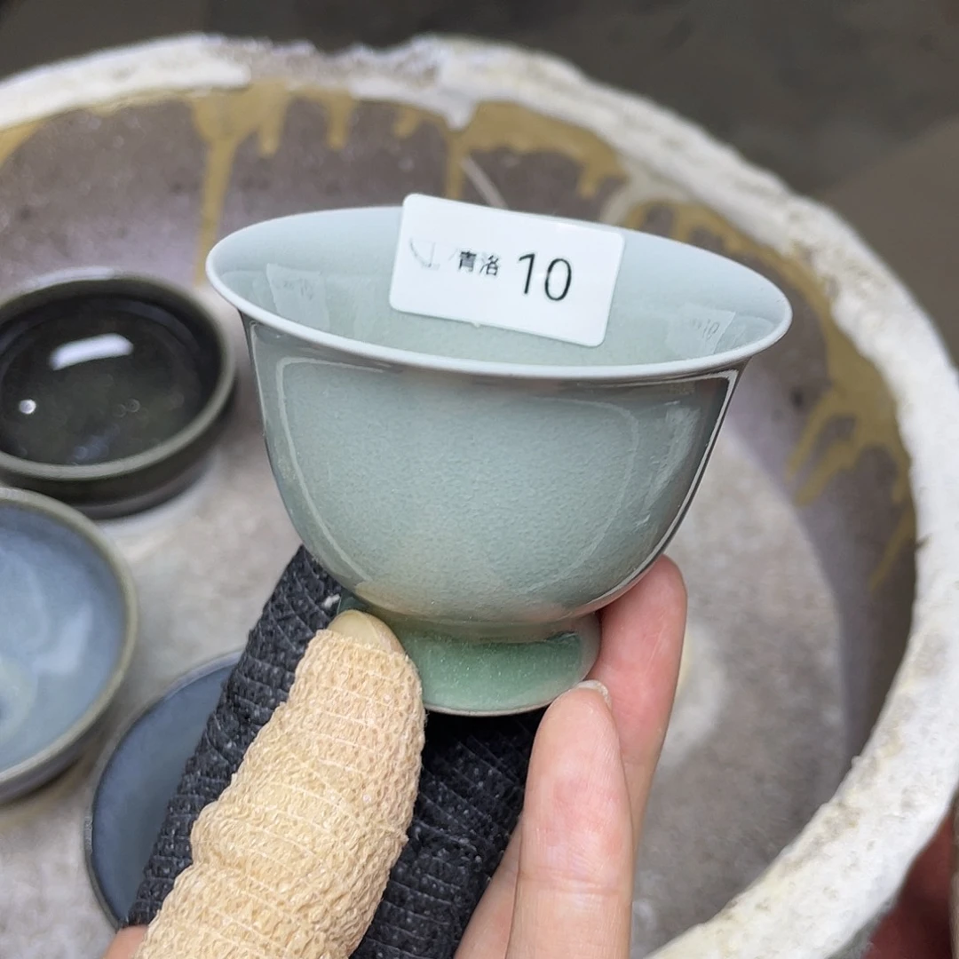 茶盏10 福临号建盏柴烧薄胎