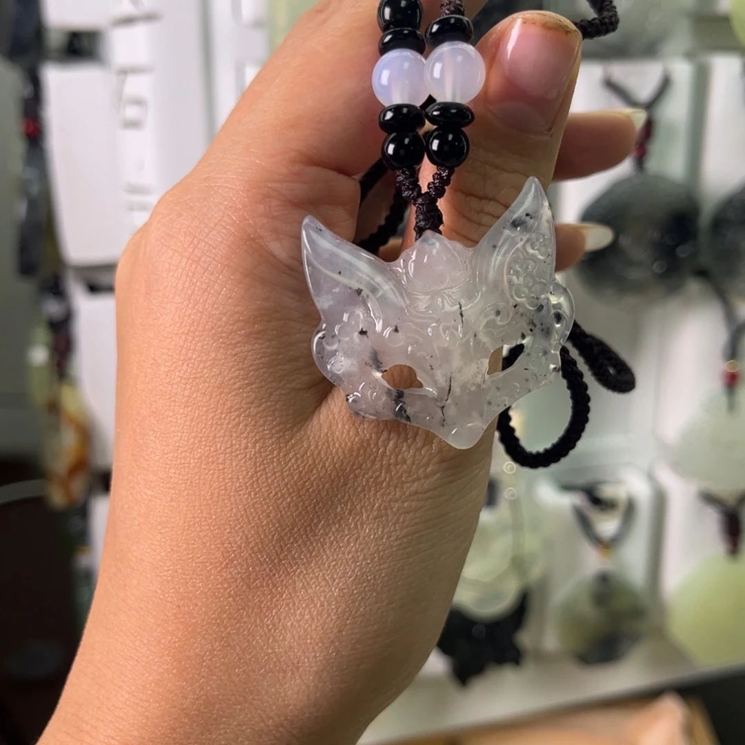 蛇纹石玉颈饰未镶嵌91