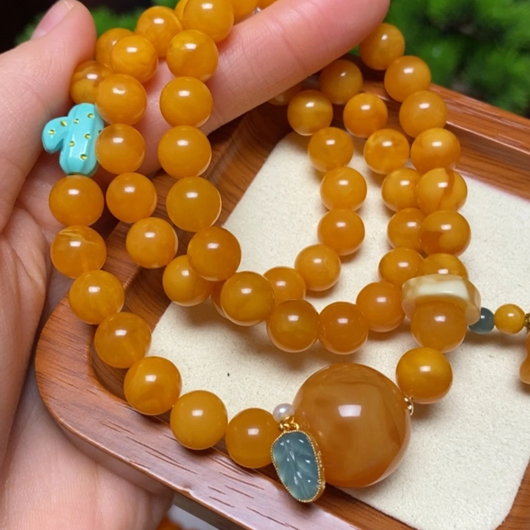 【闪购商品】手链蜜蜡未镶嵌手串
