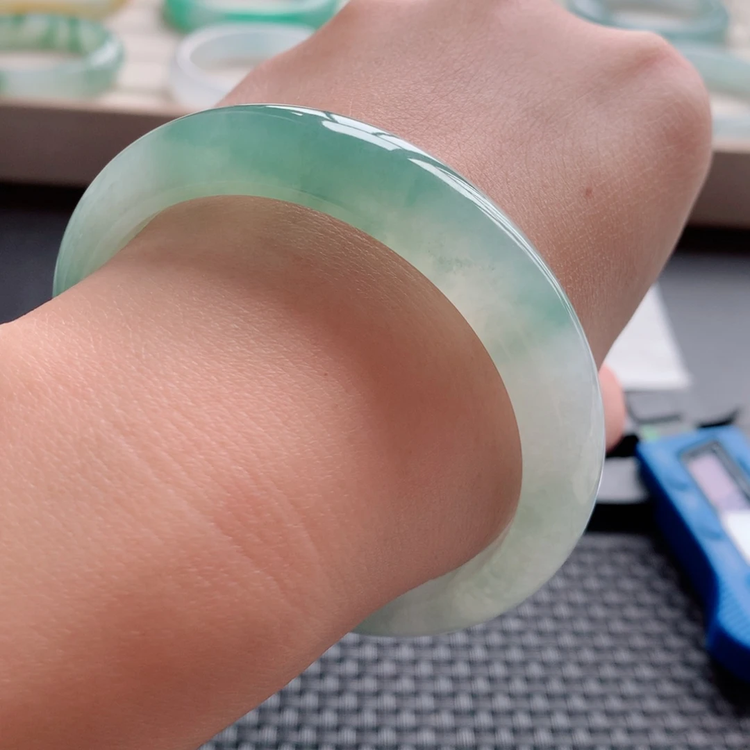 未镶嵌手镯翡翠23号-58