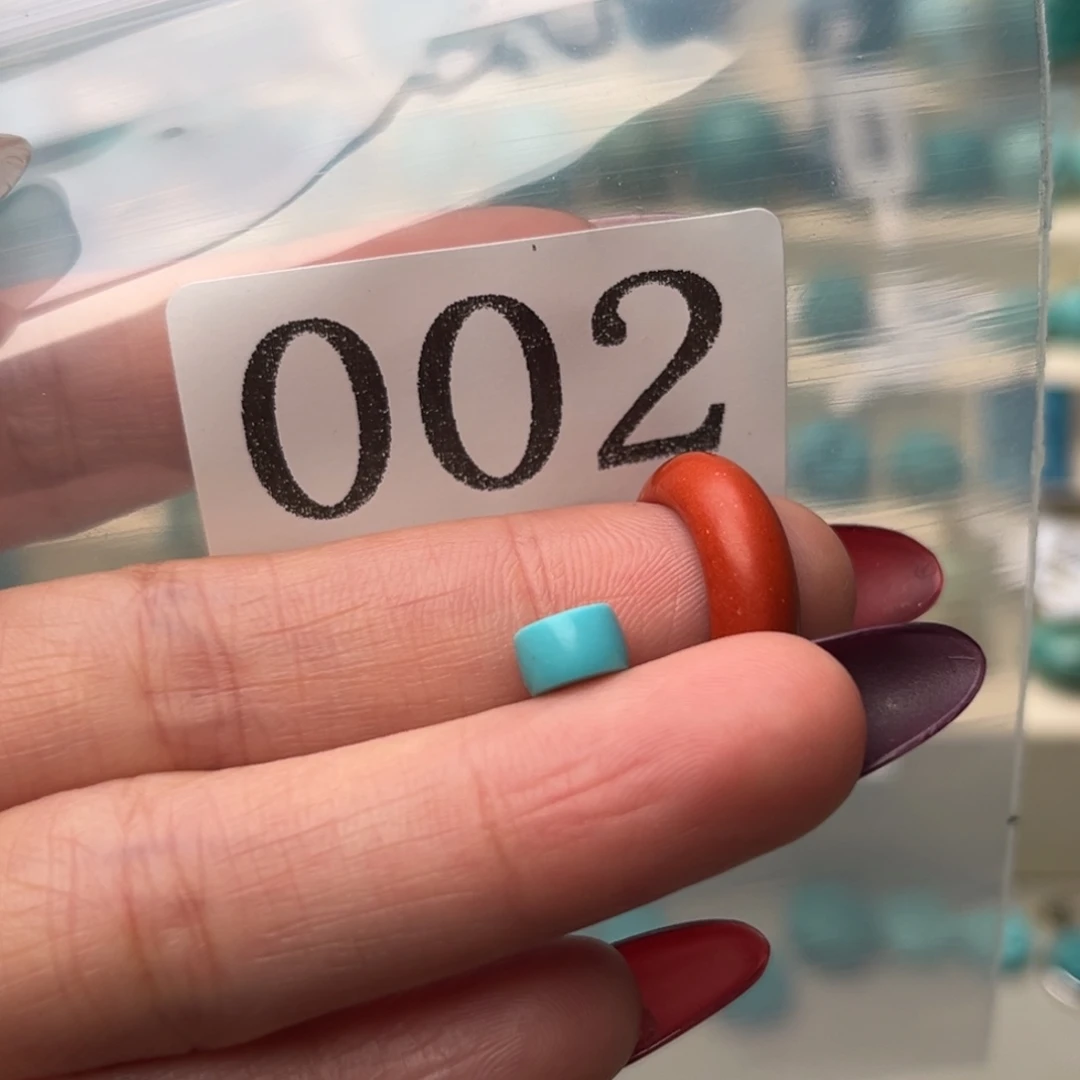 玛瑙/玉髓未镶嵌绿松石