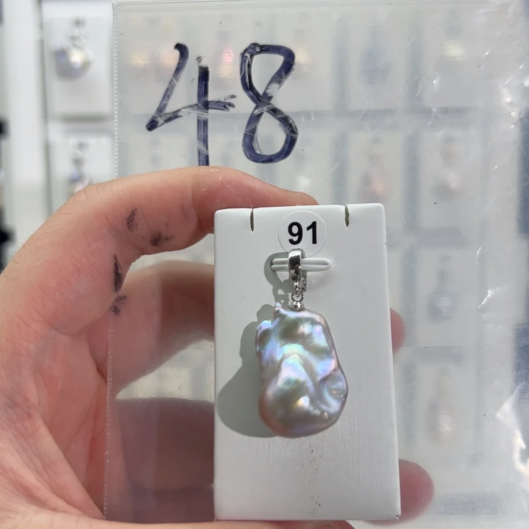 淡水珍珠合金颈饰