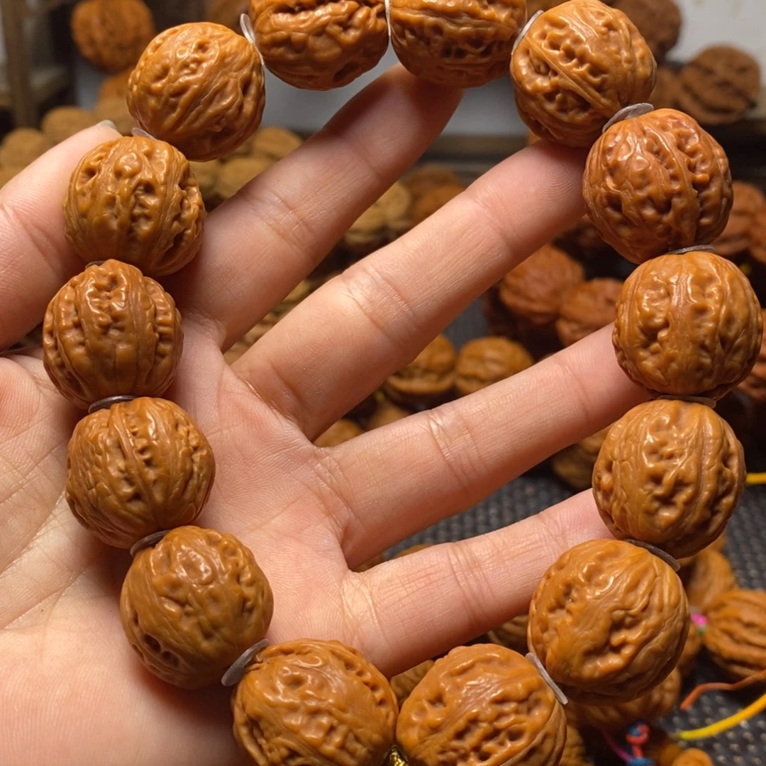你***好手串文玩核桃粗筋手串