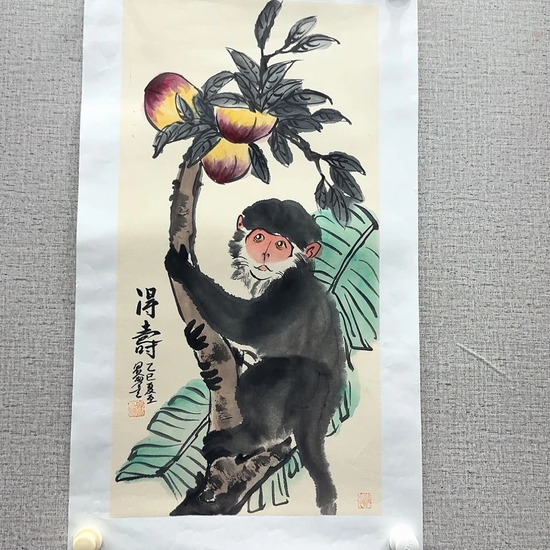 国画国画亲笔手绘原创