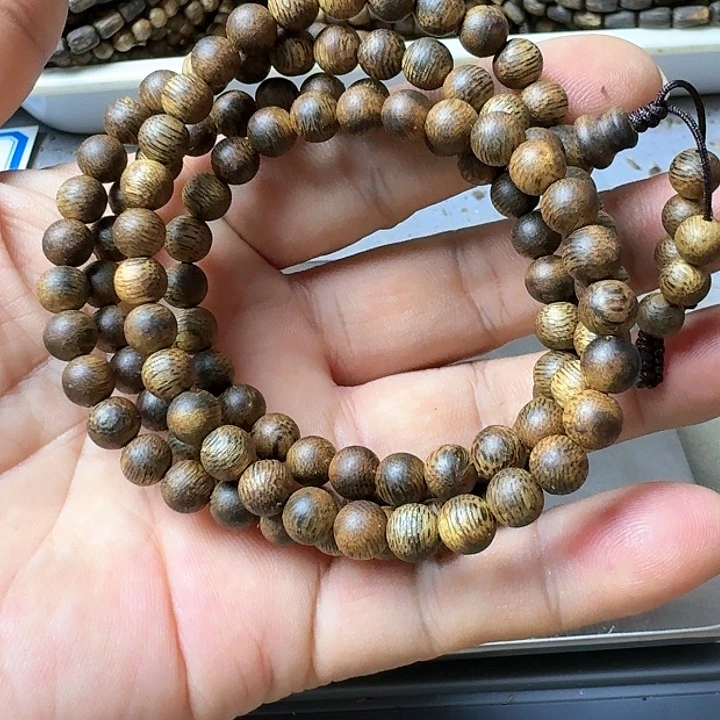 沉香手串d****A张勺子手串13克加