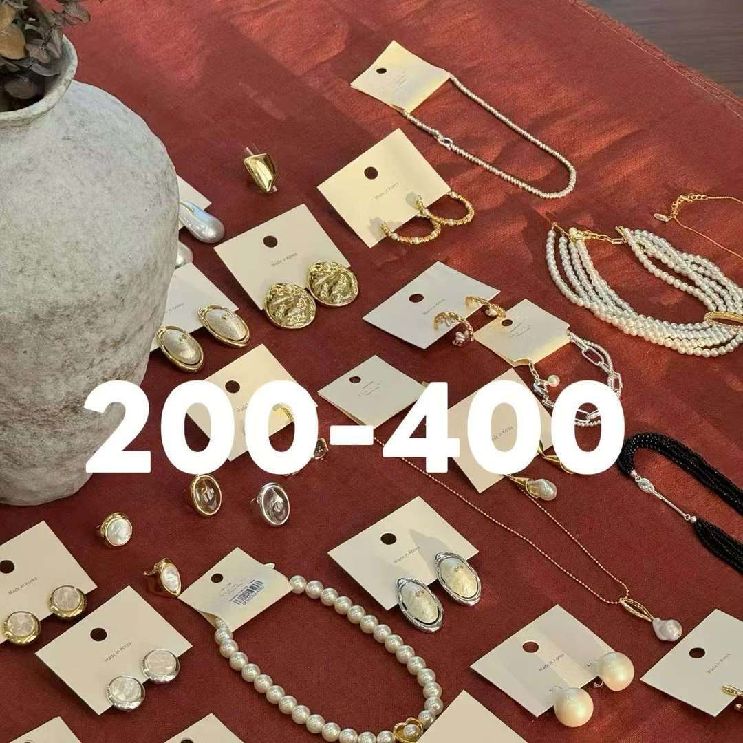 铜合金合成锆石耳饰 气质轻奢时尚百搭小众精致甜美设计感简约03