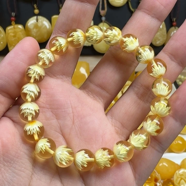 蜜蜡未镶嵌珠宝奇石