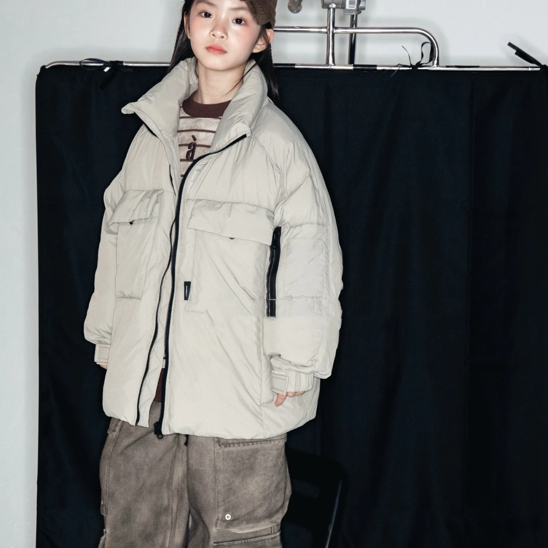 19315高端潮流时尚百搭休闲童装时尚棉外套B10-4-4