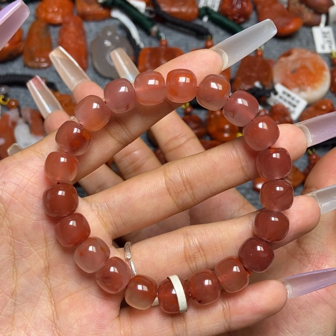 手串未镶嵌南红玛瑙10+mm