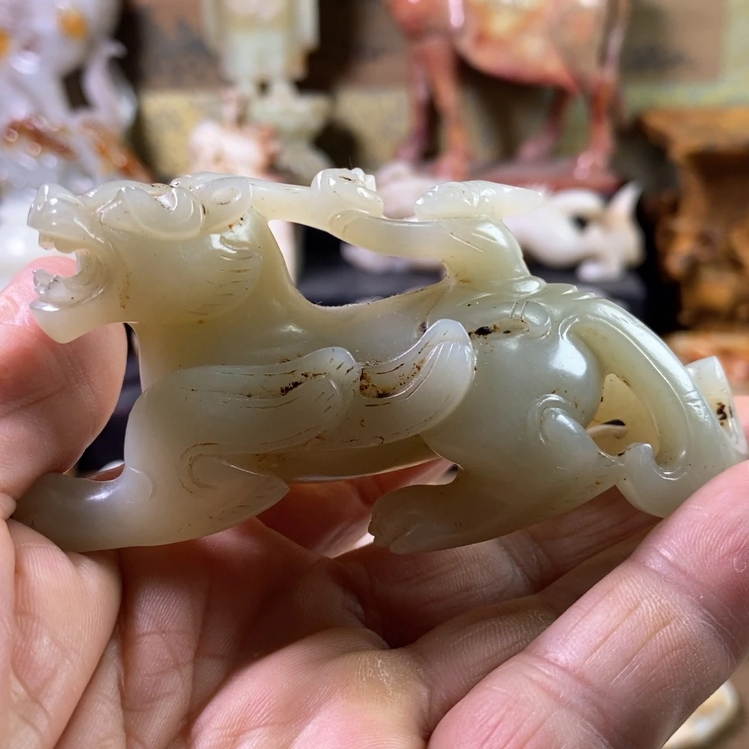 未镶嵌和田玉（糖玉）挂件y*?
