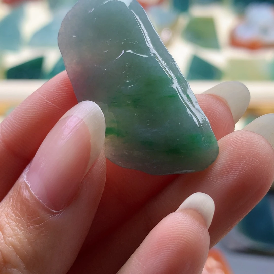 颈饰未镶嵌翡翠翡翠