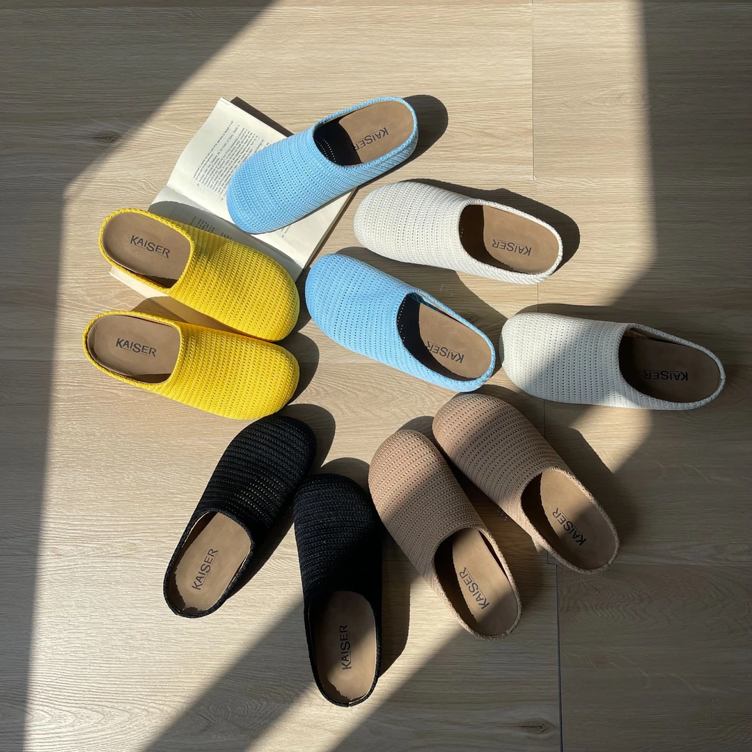 【呆哥轻奢】凯撒KAISER 慵懒松弛感透气勃肯包头半拖 - KS7827