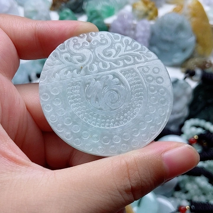 吊坠(不含链)未镶嵌翡翠1