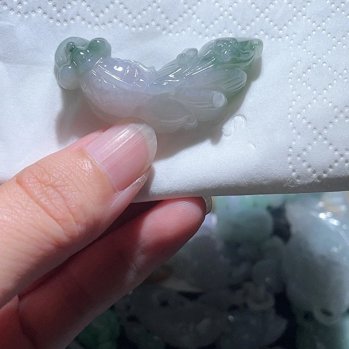 颈饰未镶嵌翡翠天