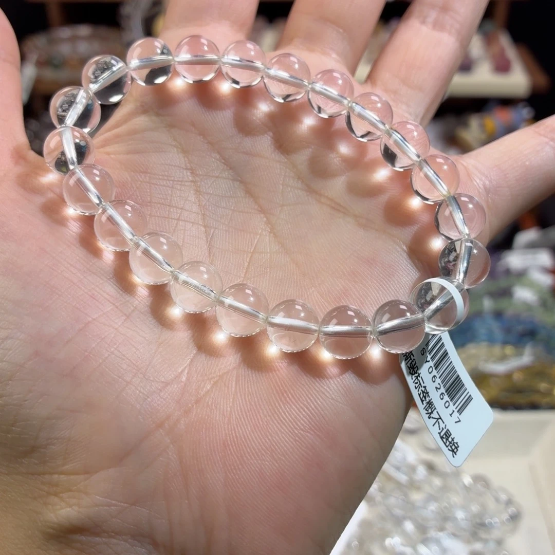 手串水晶未镶嵌白水晶8.8