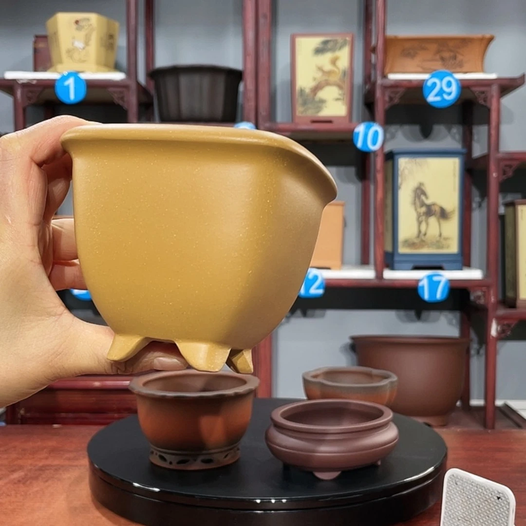 【闪购商品】紫砂花盆紫砂花盆