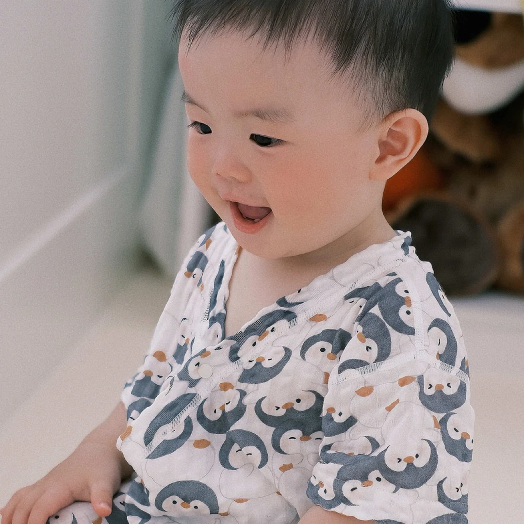 甜粿家【原创设计自制款男女宝夏季纯棉短袖包屁连体衣分体合集篇】