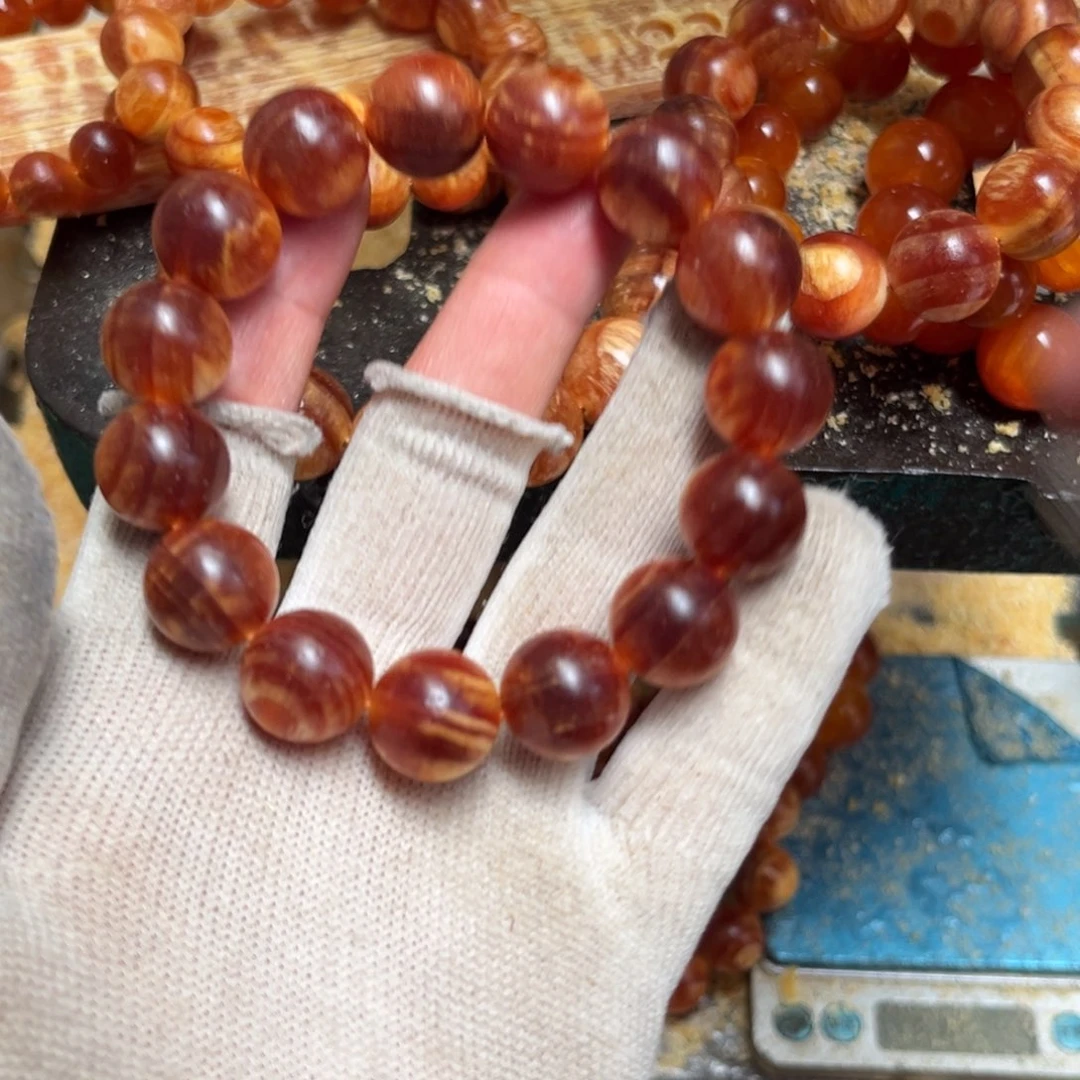 松木（琥珀木）手串/手链1.5树根
