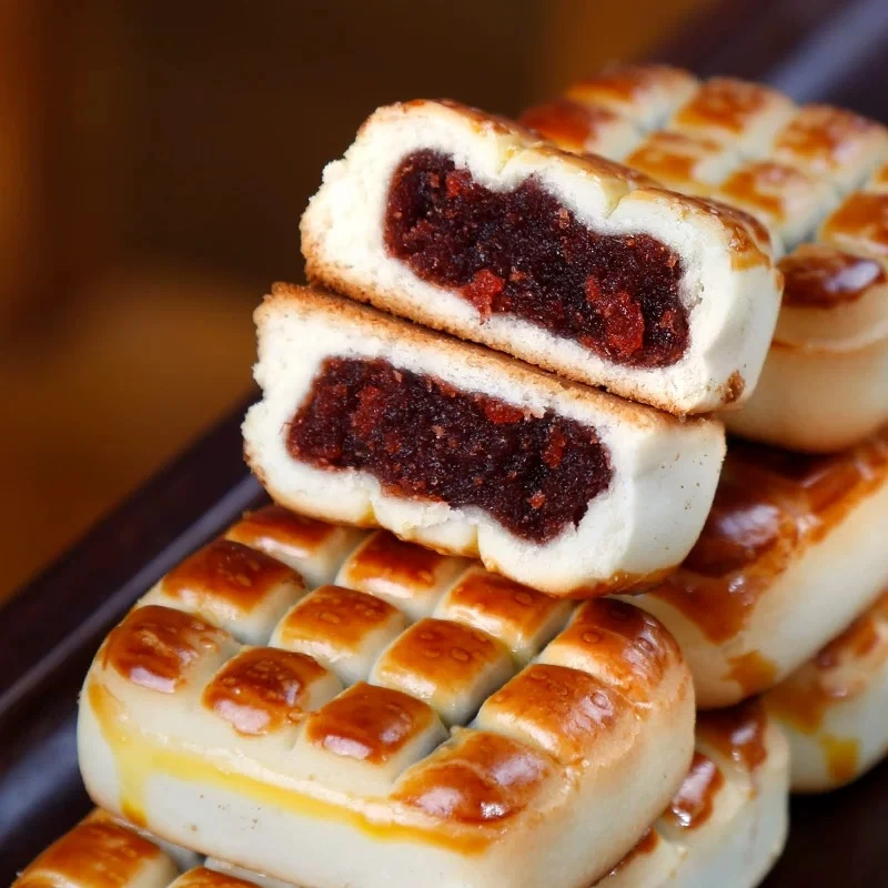 山楂酥果肉山楂经典传统糕点山楂方酥