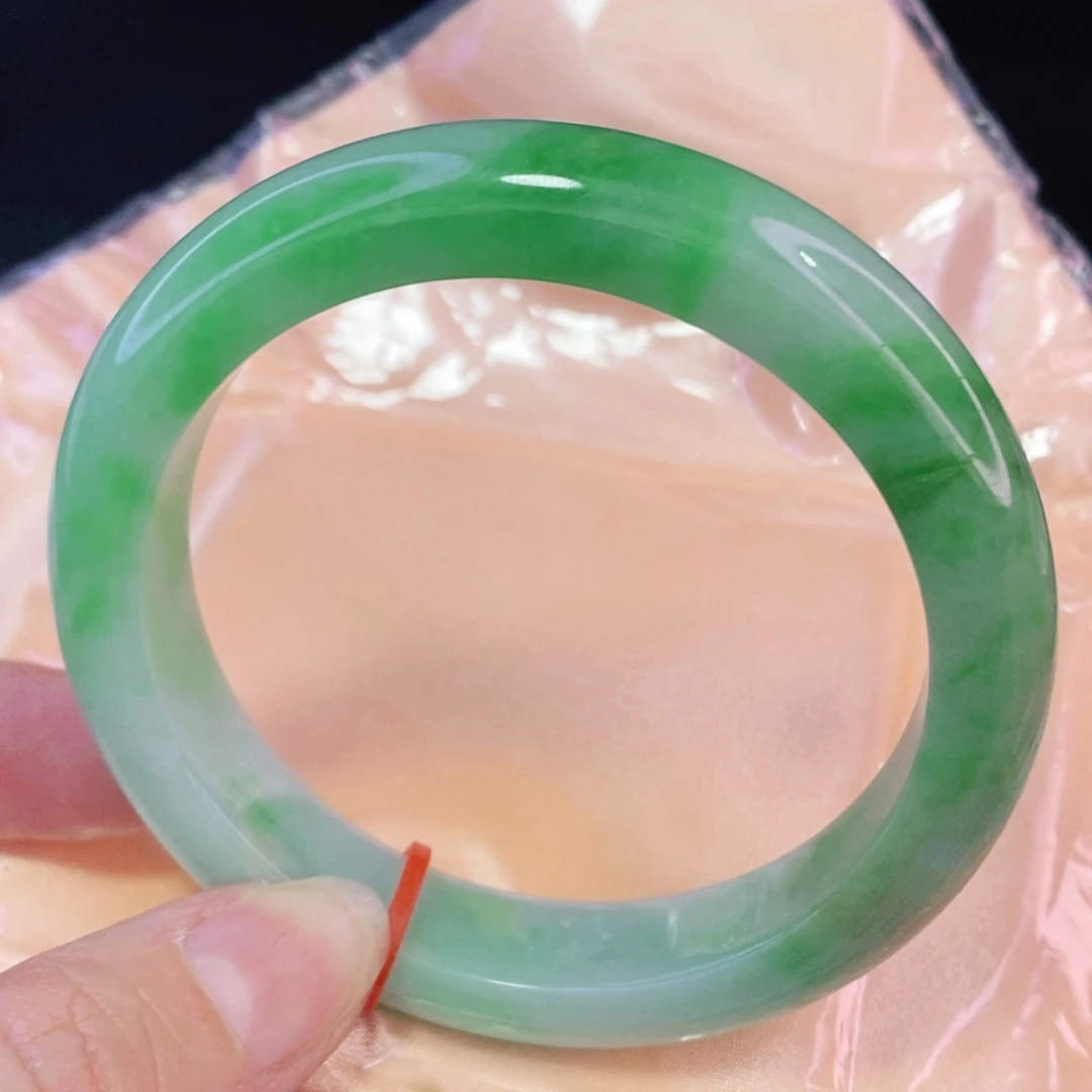 未镶嵌手镯翡翠57.2正圈（12）