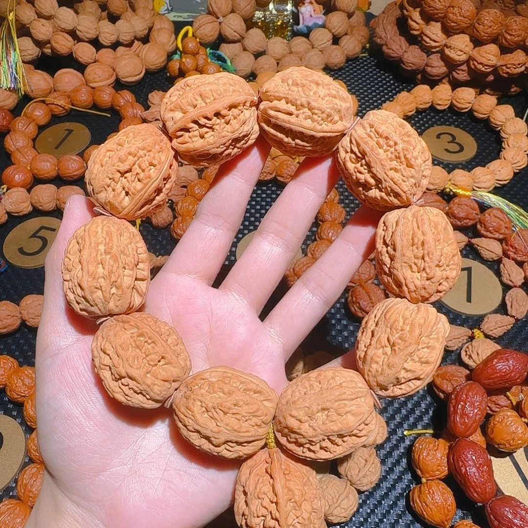 三**y文玩核桃吊坠野麻南疆