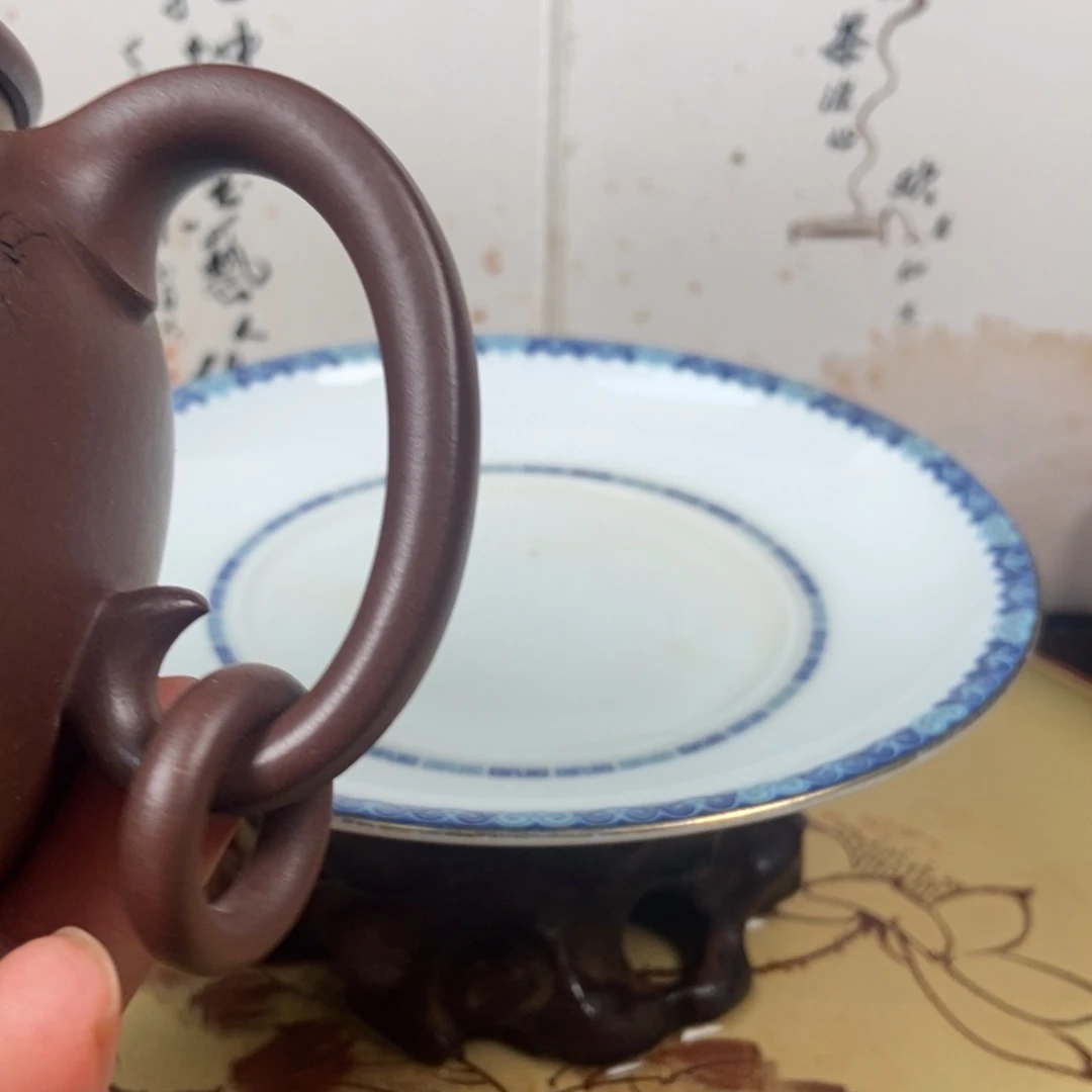 紫砂茶壶惘*。容量宜兴紫砂壶