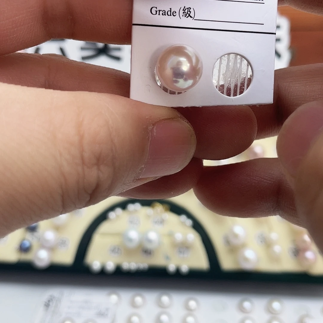 化***甜银S925镶嵌耳饰淡水珍珠