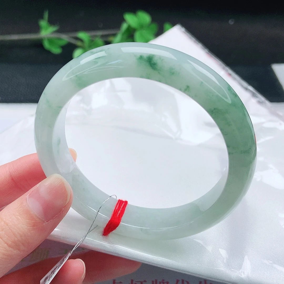 未镶嵌手镯翡翠56圈