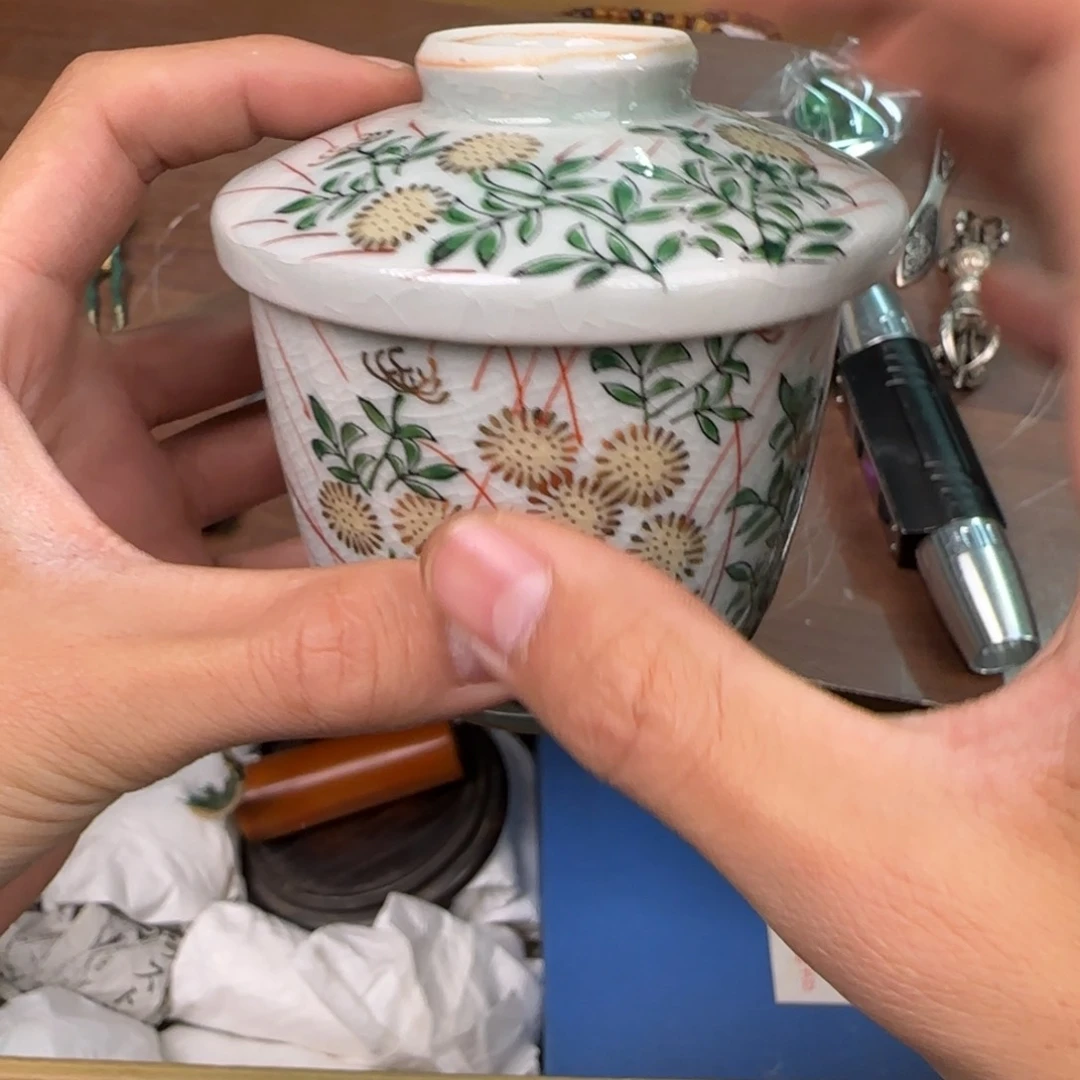 紫砂陶瓷孤品单件车里拍