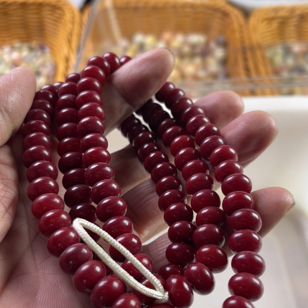 吊坠白玉菩提10车厘子算盘114