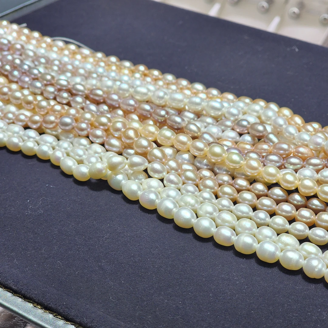 臻珠宝饰 【颜色乐拍乐发】淡水经典水滴形 925银珍珠项链 G1包