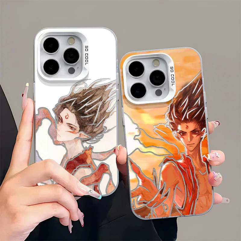 BANCA国风动漫哪吒适用苹果16/15promax手机壳华为vivo小米15oppo