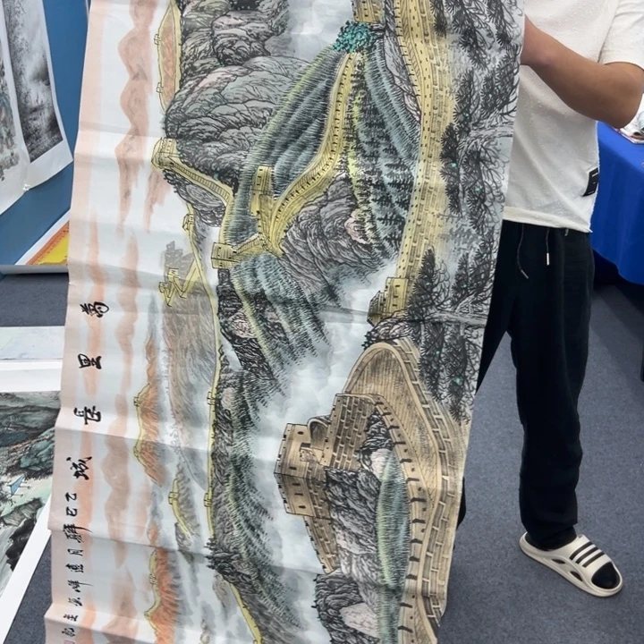 国画宣纸纯手绘字画