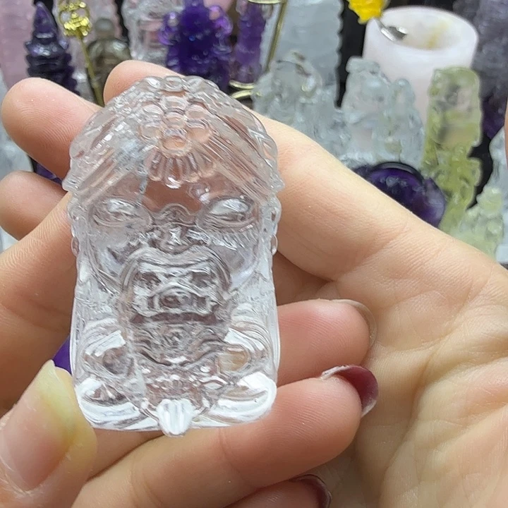 水晶未镶嵌珠宝半成品