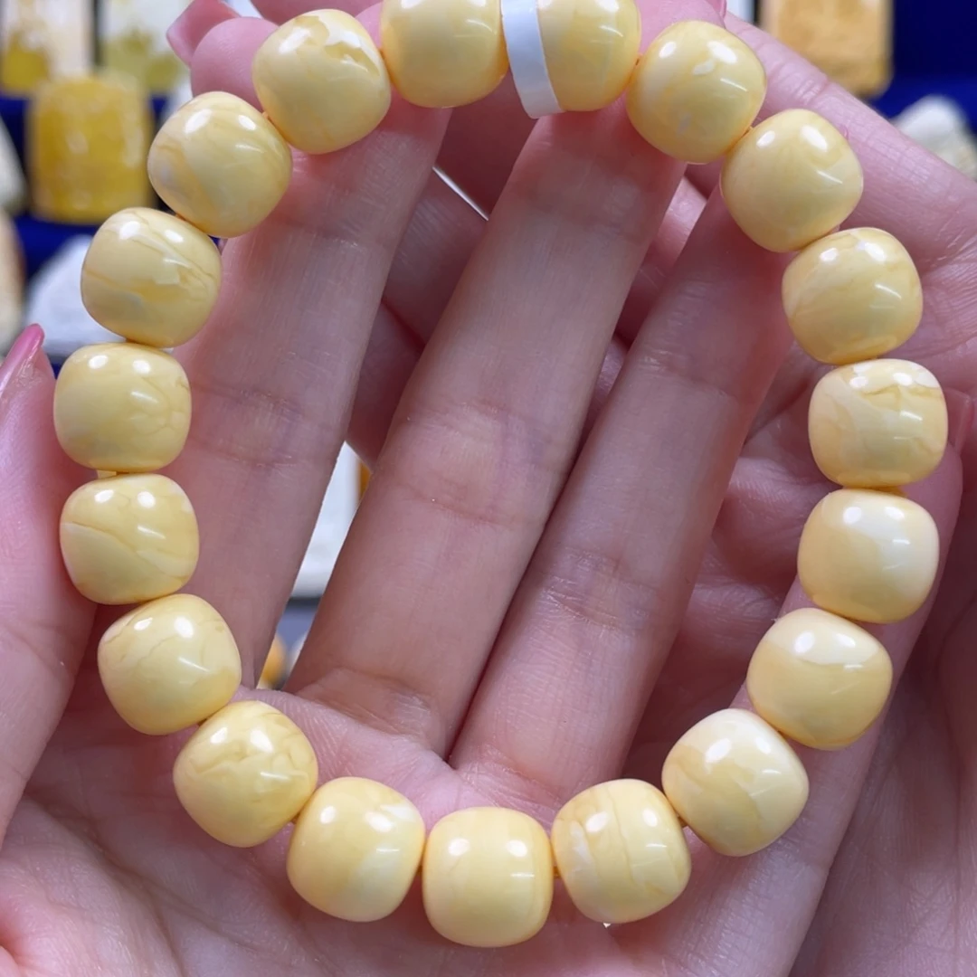 蜜蜡裸石未镶嵌琥珀蜜蜡