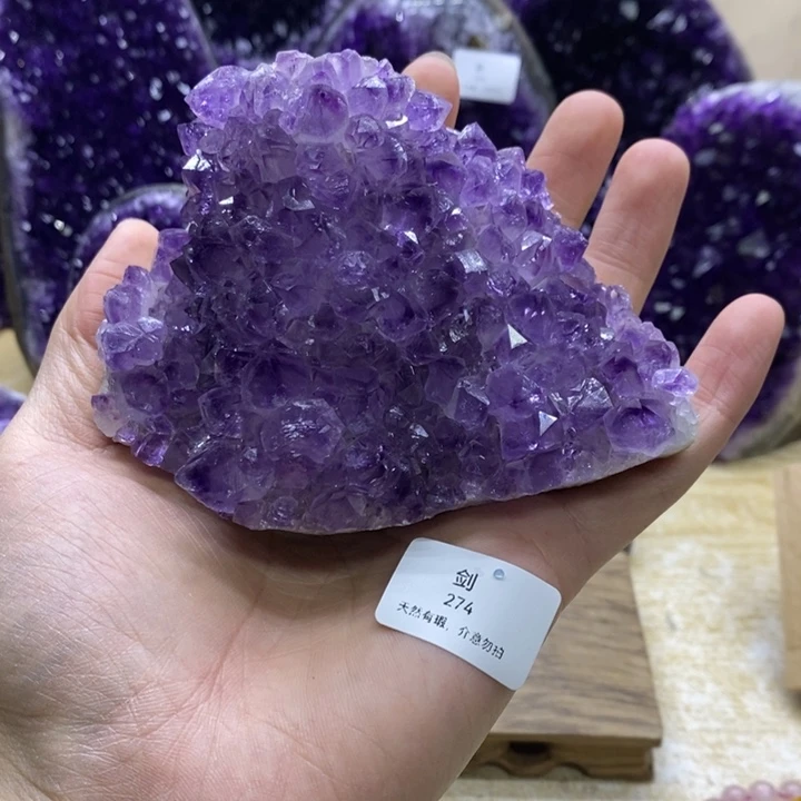 紫晶大型摆件（非配饰）未镶嵌