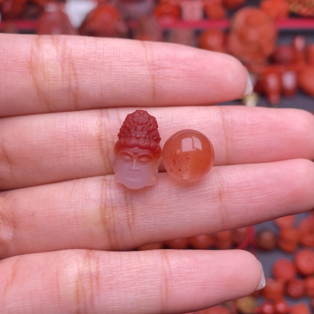 【闪购商品】南红玛瑙配饰未镶嵌大****景9➕